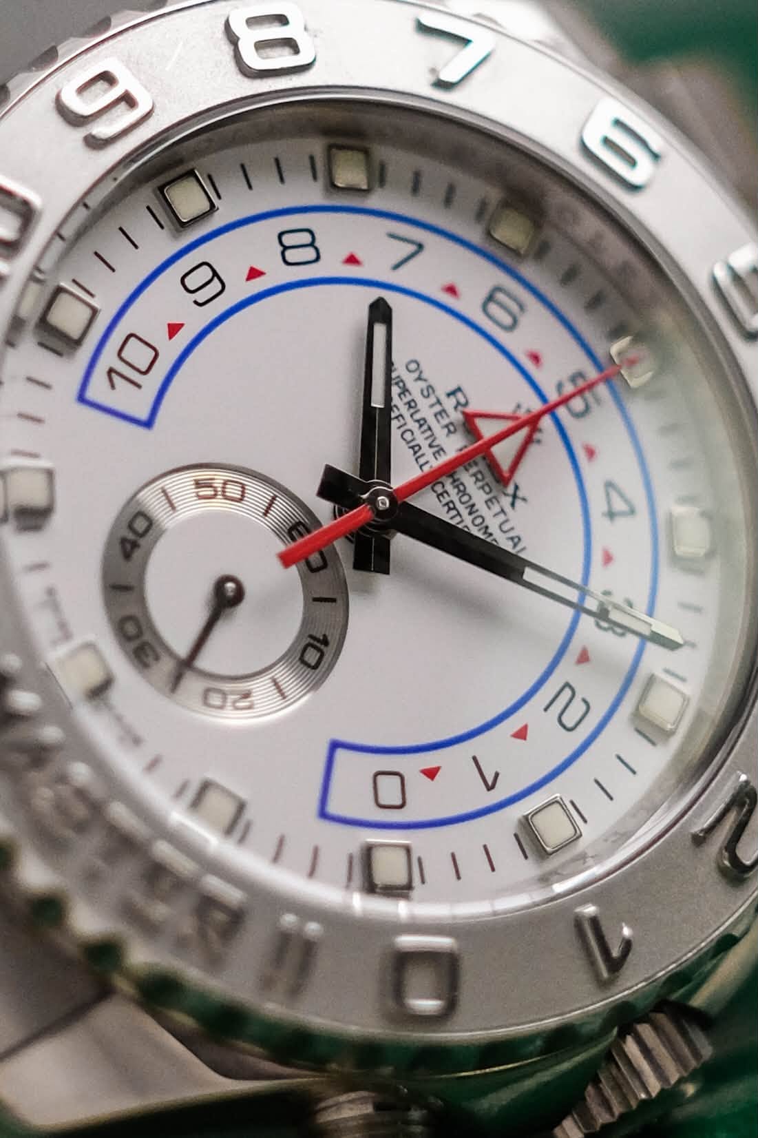 ขายนาฬิกา ROLEX YACHT MASTER II Full 18K White Gold 116689