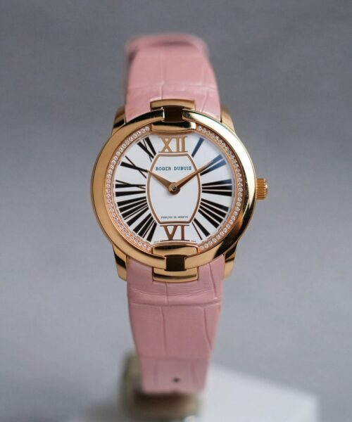 ขายนาฬิกา Roger Dubuis Velvet Pink Gold Diamond RDDBVE0069