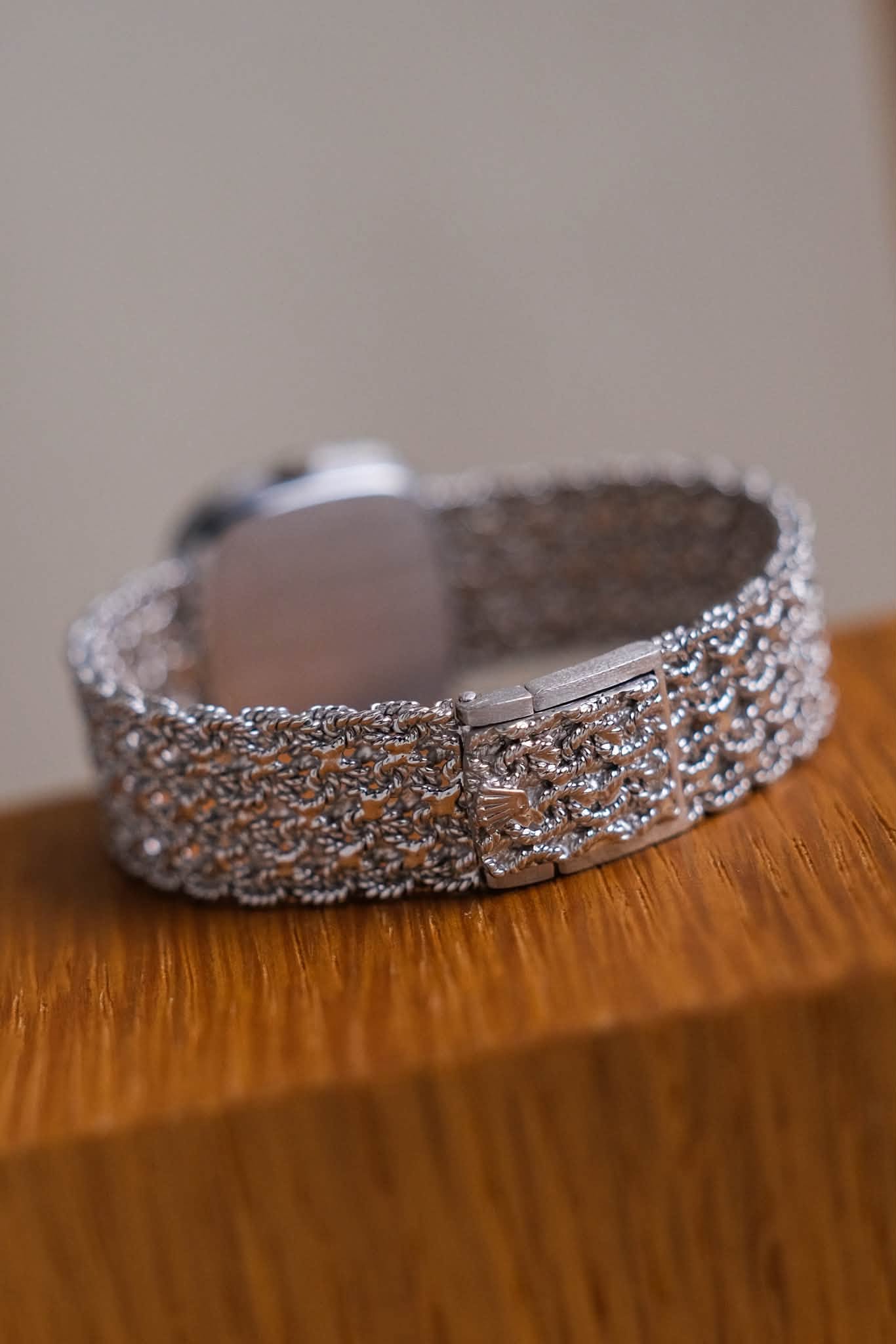 Rolex Cellini Vintage 18K White Gold Diamond (2)