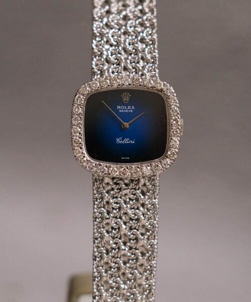 Rolex Cellini Vintage 18K White Gold Diamond