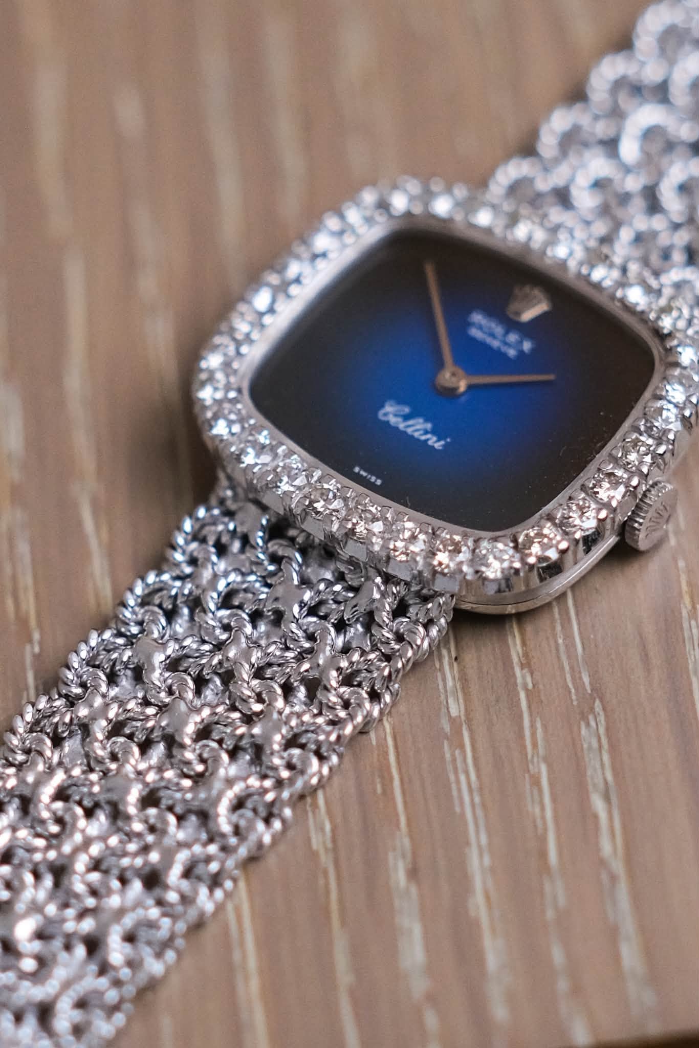 Rolex Cellini Vintage 18K White Gold Diamond (4)