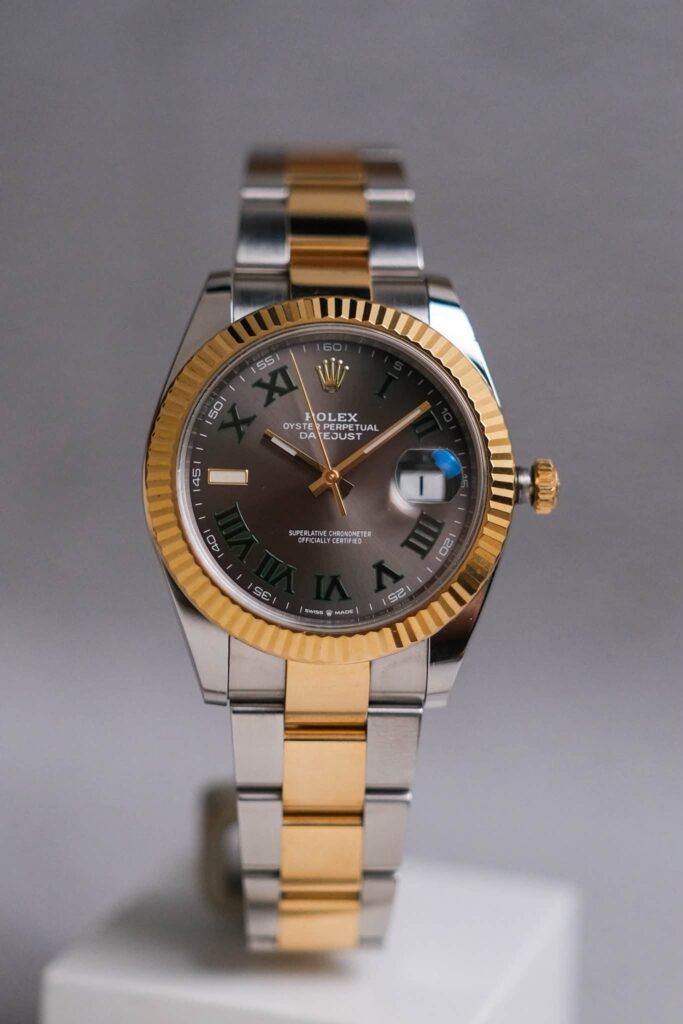 ร้านนาฬิกา Rolex Datejust 41 Wimbledon 2 Tone 126333