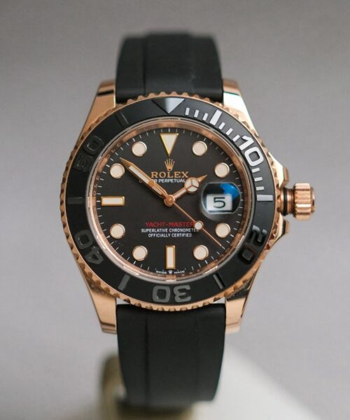 นาฬิกา Rolex Yacht Master 40 Everose Gold Oysterflex 126655