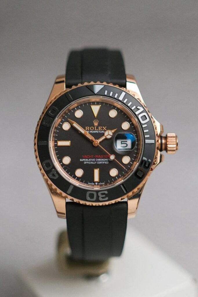 นาฬิกา Rolex Yacht Master 40 Everose Gold Oysterflex 126655