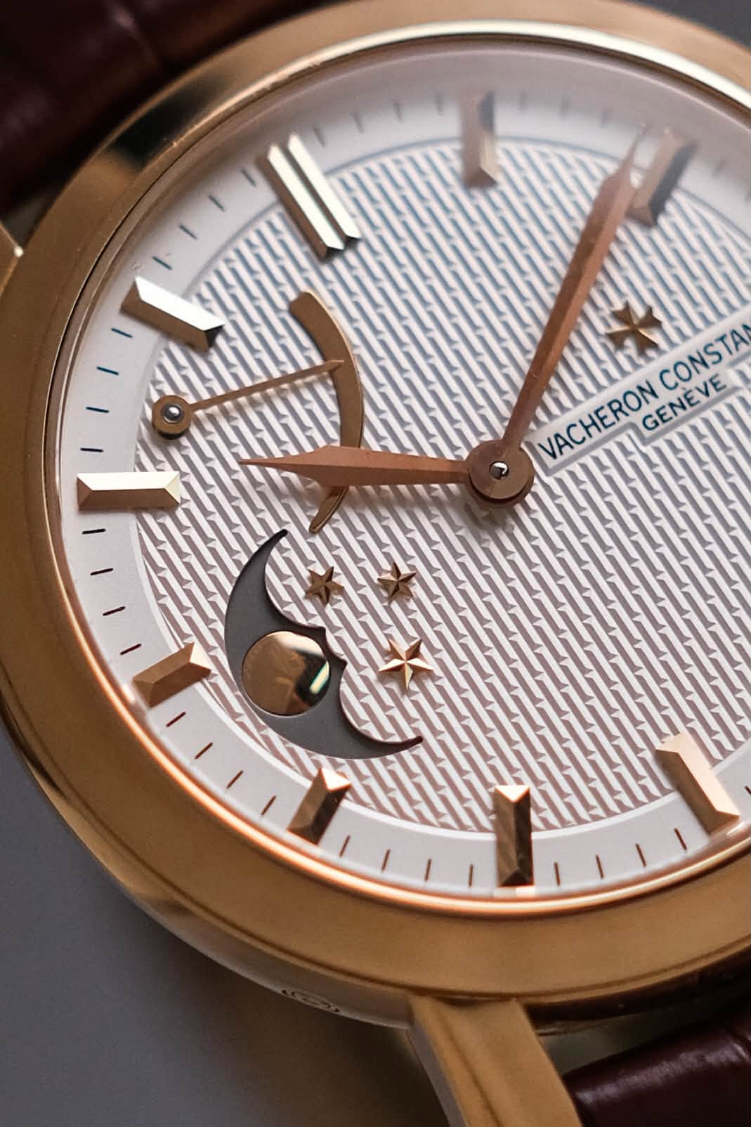 ร้านนาฬิกา Vacheron Constantin Malte Moon Phase 18K Rose Gold 83050000R-9285