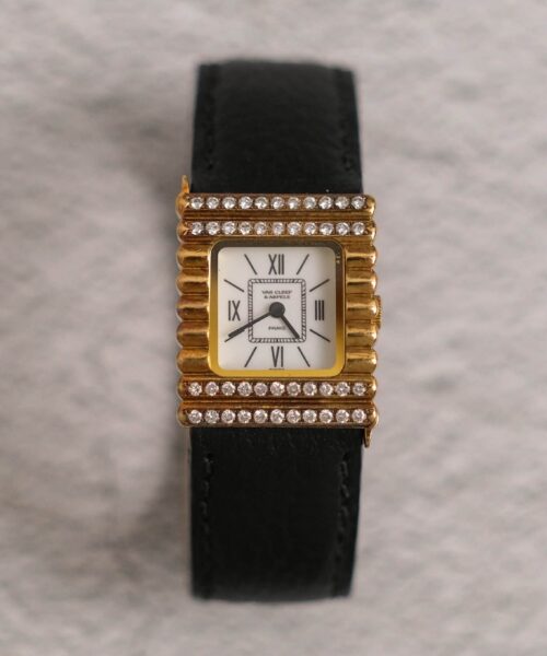 ร้านนาฬิกา Van Cleef & Arpels Vintage 18K Yellow Gold Diamond