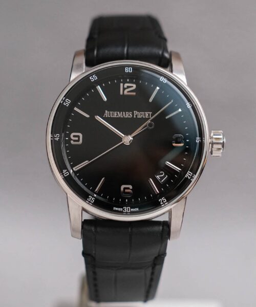 ร้านนาฬิกา Audemars Piguet Code 11.59 18K White Gold Black Dial 15210BC