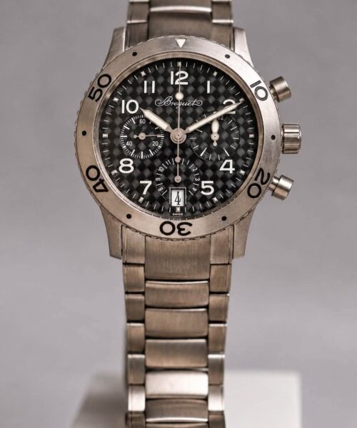 รับซื้อนาฬิกา Breguet Type XX Transatlantique Titanium Flyback Chronograph