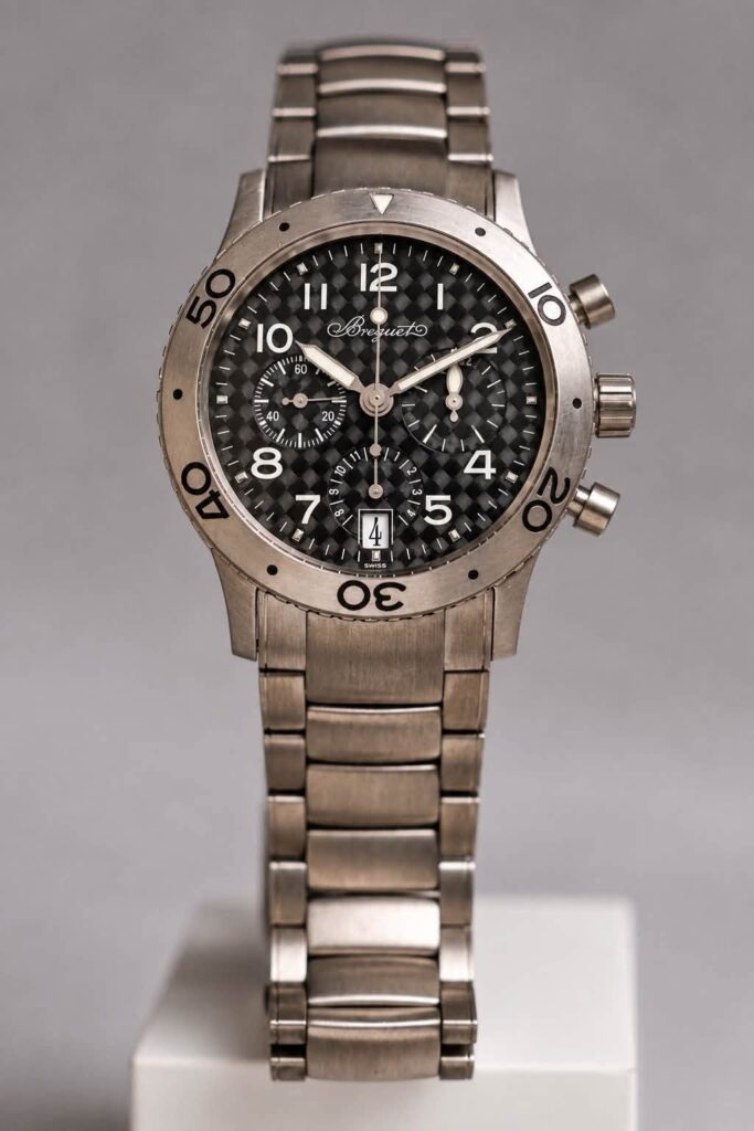 รับซื้อนาฬิกา Breguet Type XX Transatlantique Titanium Flyback Chronograph