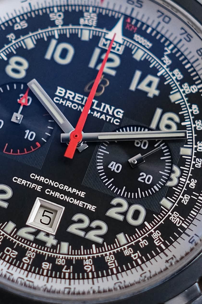 ขายนาฬิกา Breitling Chrono-Matic 24H A22360 มีสายเหล็ก