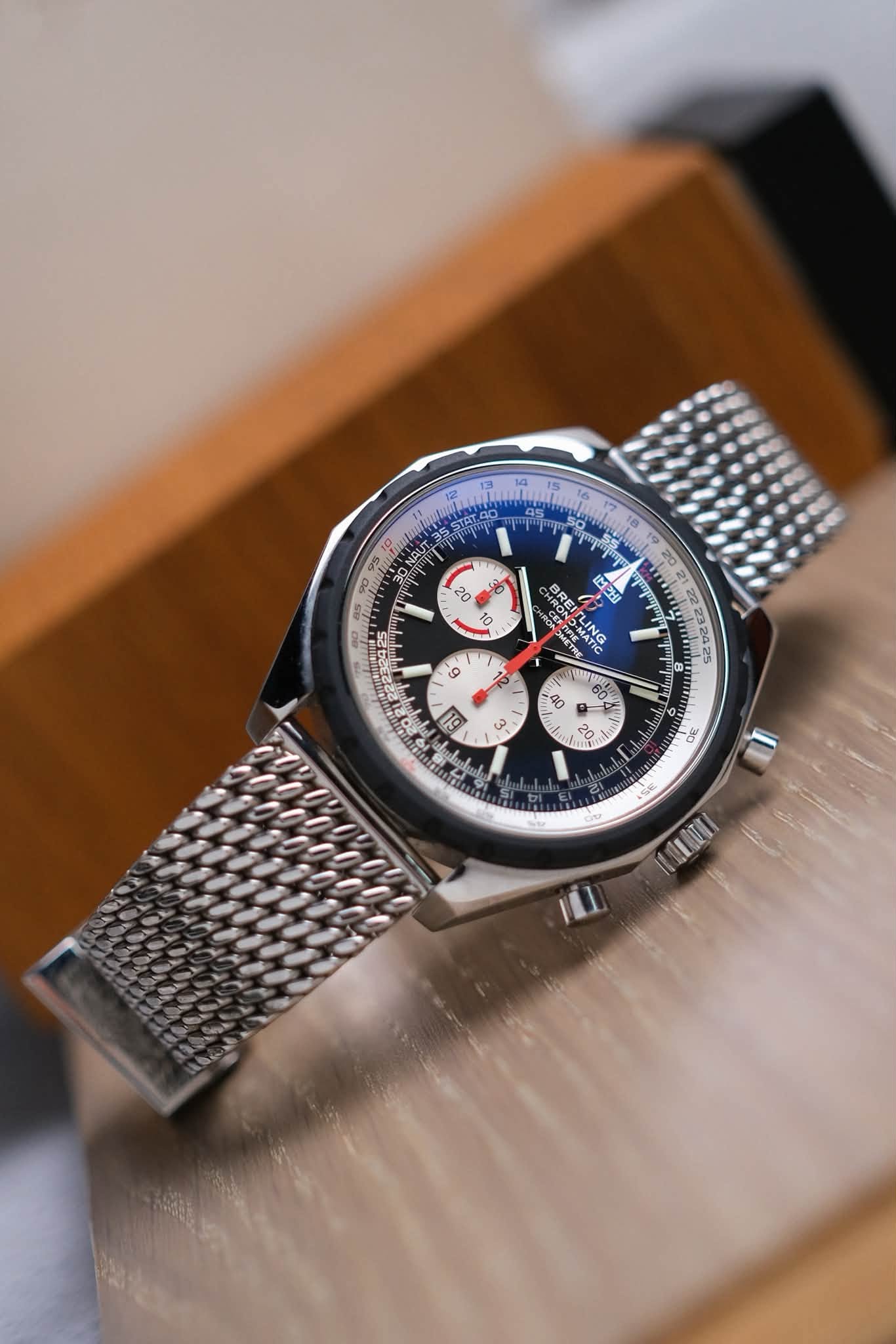 รับซื้อนาฬิกา Breitling Chrono-Matic Chronograph A14360