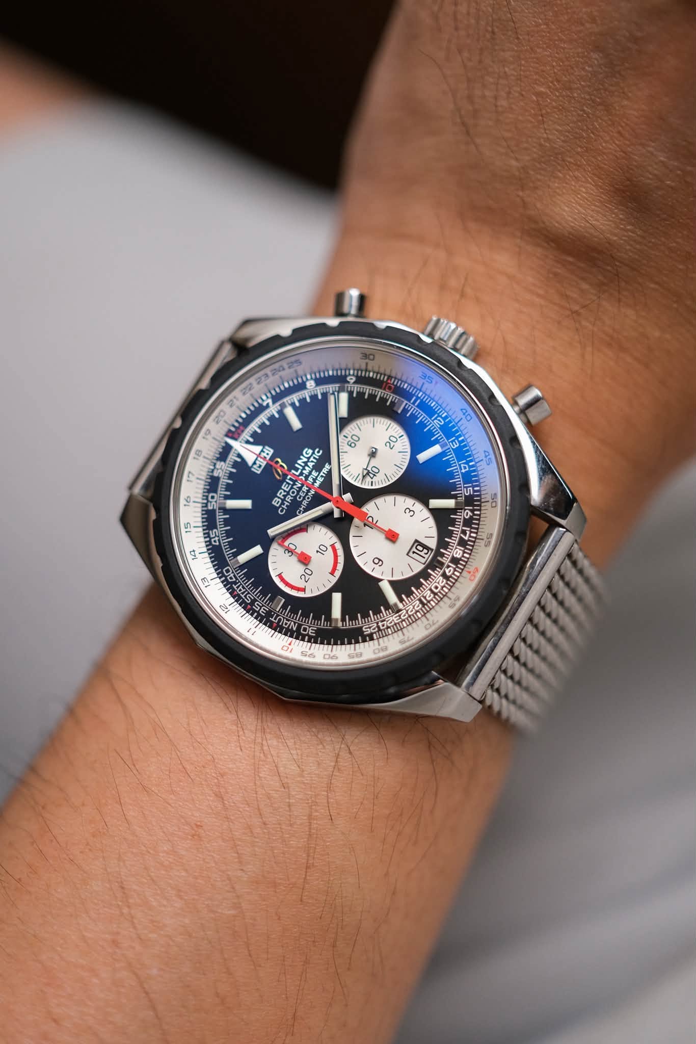ร้านนาฬิกา Breitling Chrono-Matic Chronograph A14360