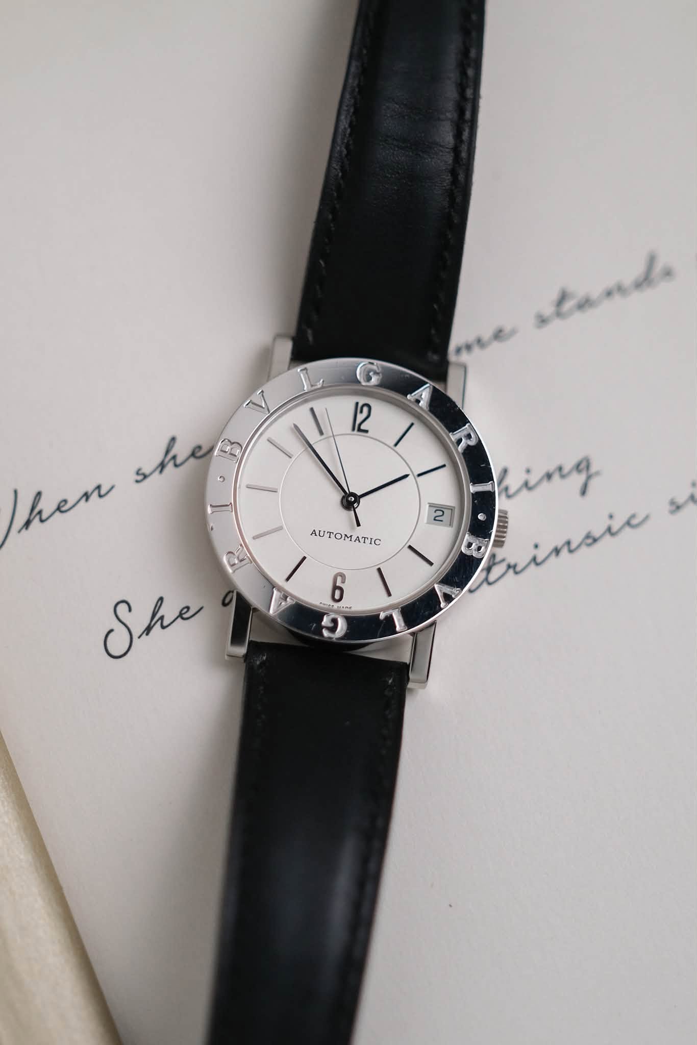 รับซื้อนาฬิกา Bvlgari Bvlgari Platinum 950 Automatic