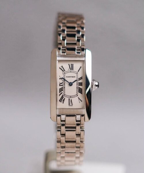 Cartier Tank Américaine 18K White Gold W26019L1