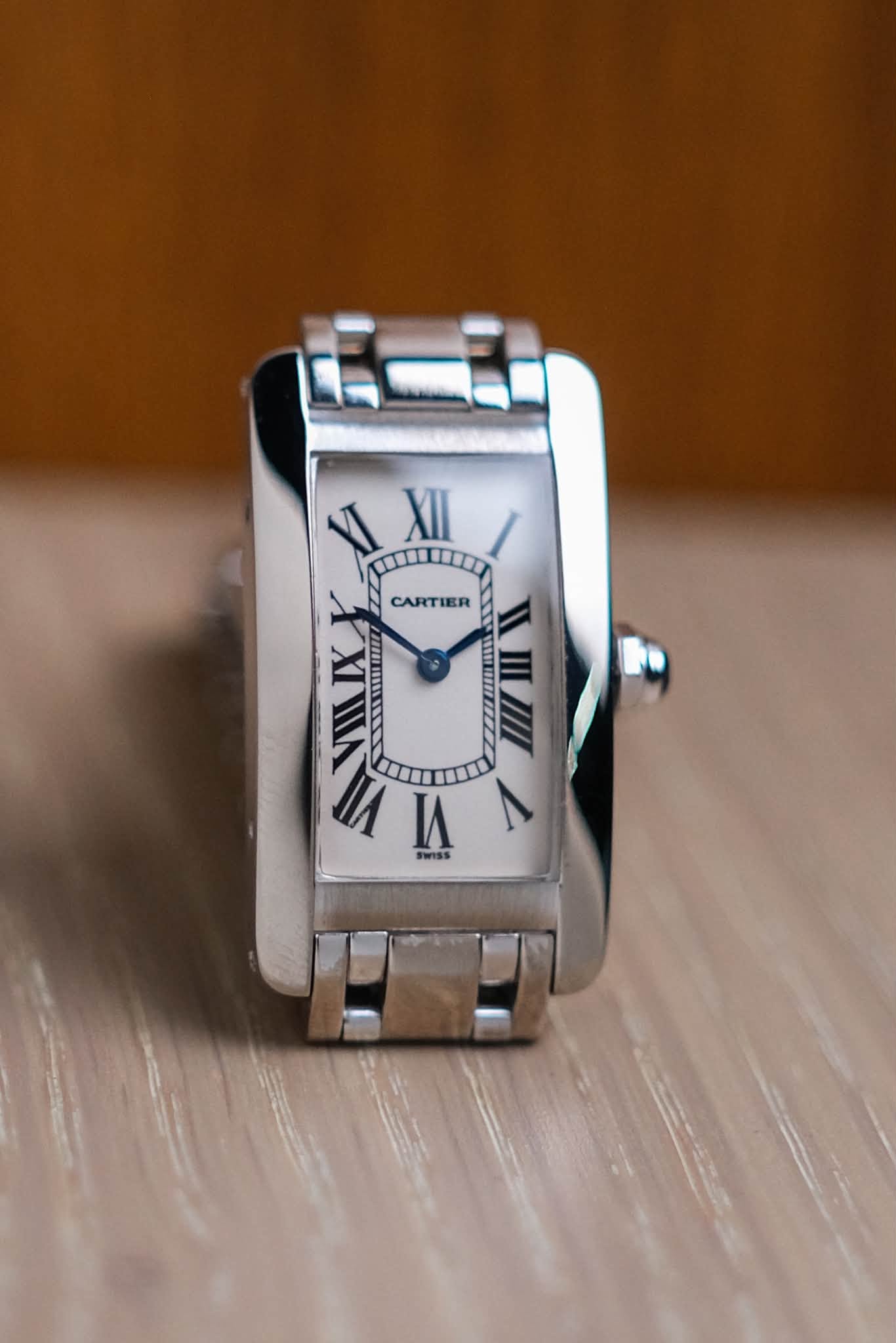Cartier Tank Américaine 18K White Gold W26019L1 (5)
