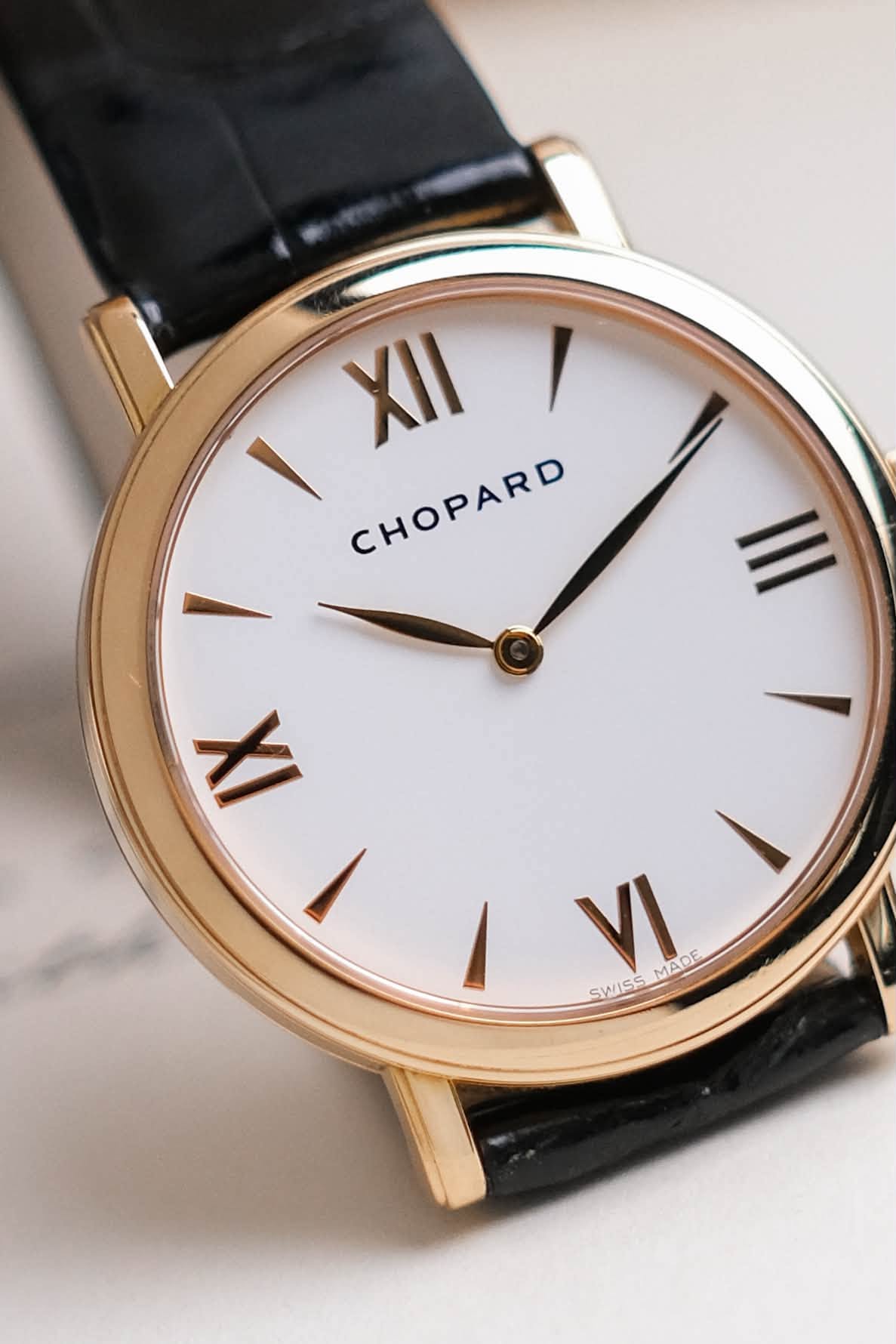 ร้านนาฬิกา Chopard Classic 18K Rose Gold
