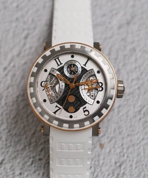 DeWitt Academia Quantième Perpetual 18K Rose Gold / Titanium AC.7004.28B.M722