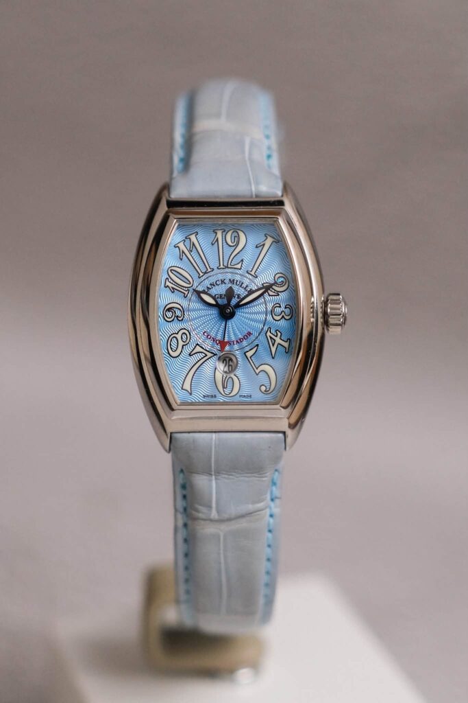 ร้านนาฬิกา Franck Muller Conquistador Blue Guilloché 8005 L SC