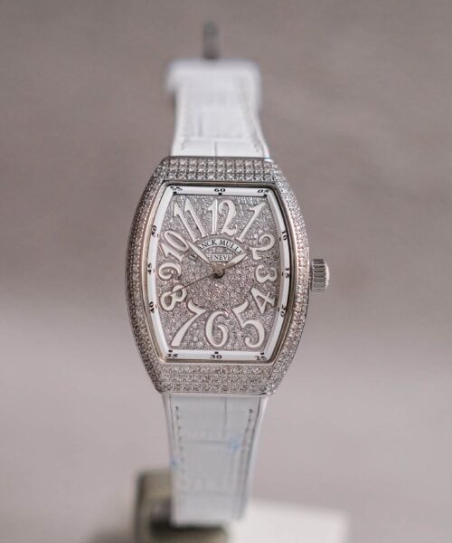 Franck Muller Vanguard Lady V32 Full Diamond Automatic