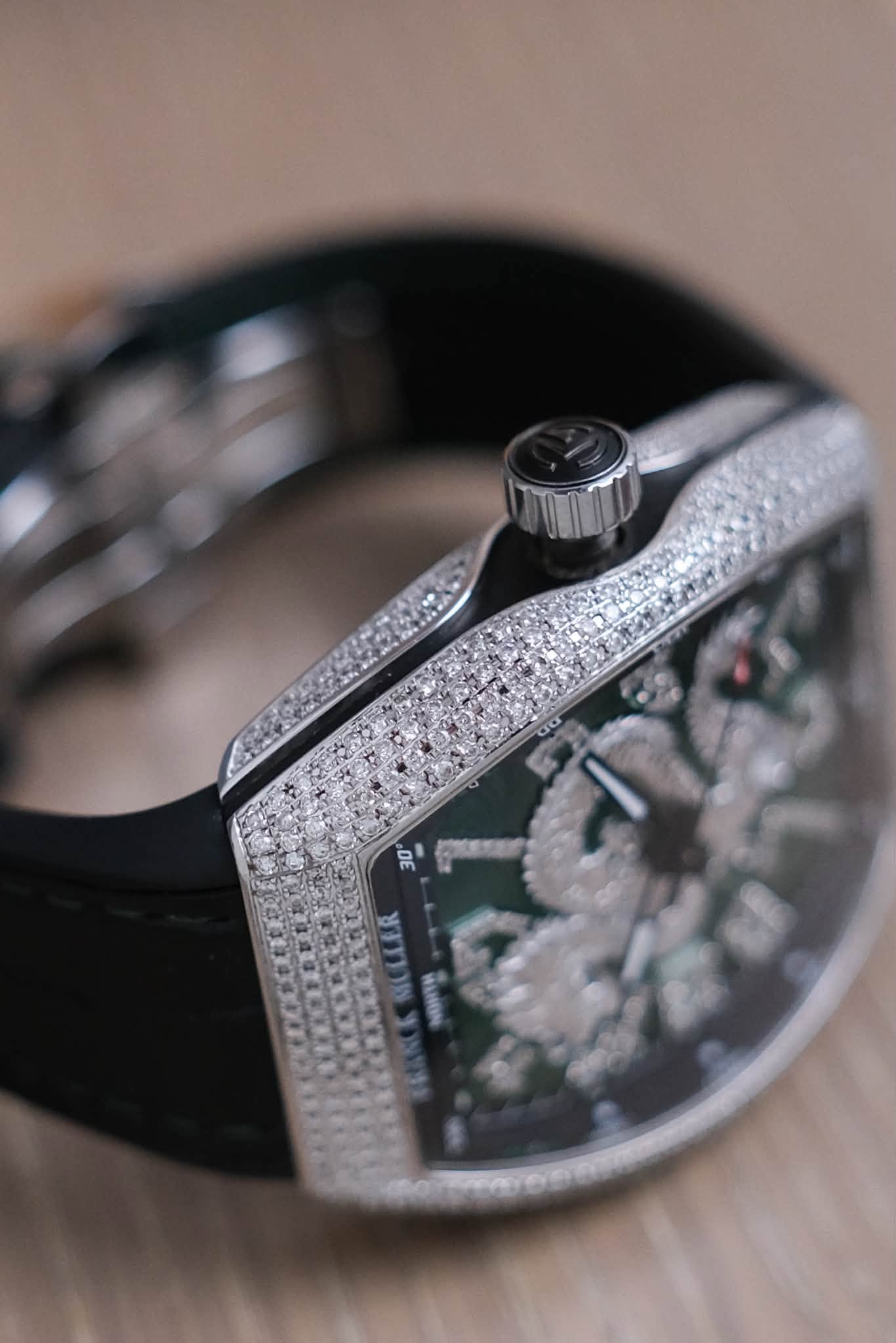 ร้านนาฬิกา Franck Muller Vanguard V45 Full Diamond Dragon King Limited Edition 188 V 45 SC DT AC NR