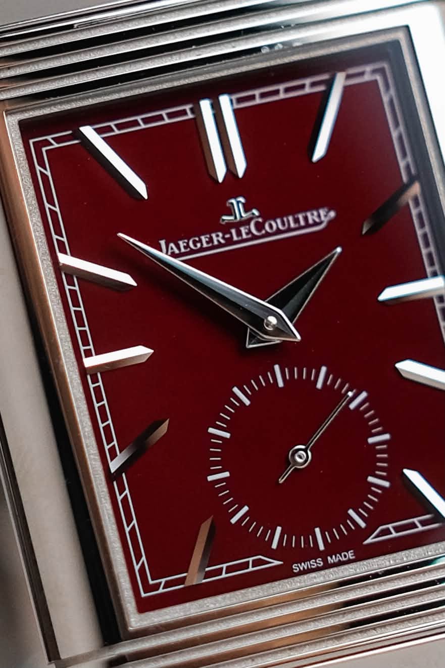 นาฬิกามือสอง Jaeger-LeCoultre Reverso Tribute Monoface Small Seconds Burgundy Q397846J