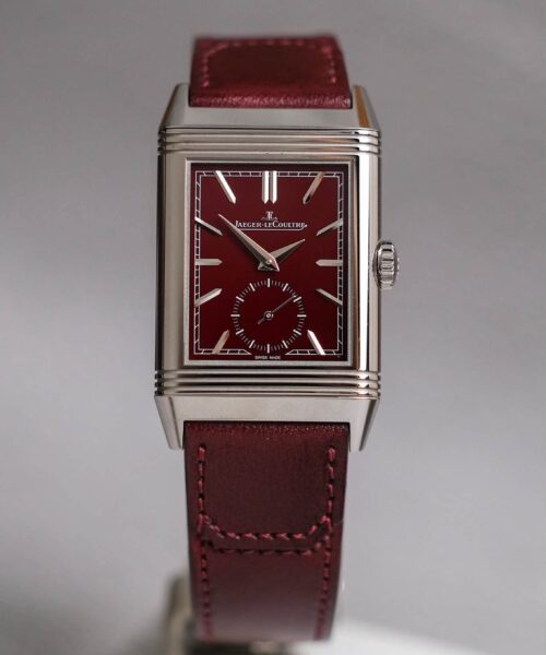 รับซื้อนาฬิกา Jaeger-LeCoultre Reverso Tribute Monoface Small Seconds Burgundy Q397846J