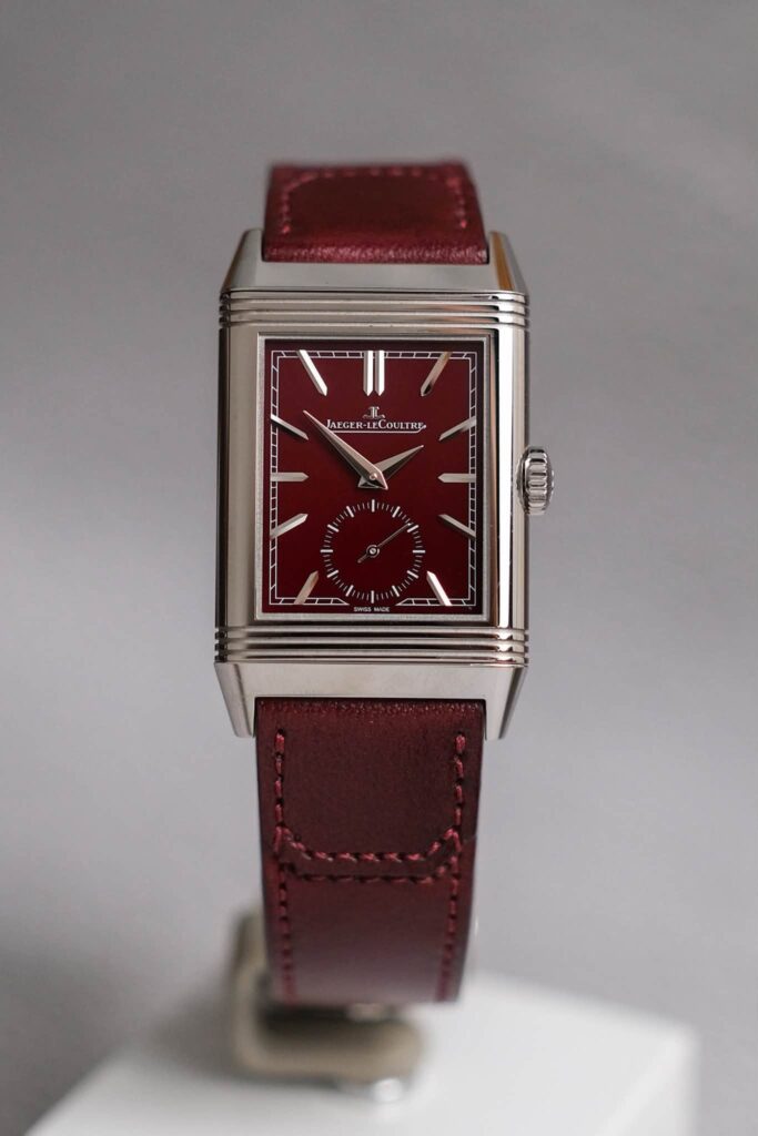 รับซื้อนาฬิกา Jaeger-LeCoultre Reverso Tribute Monoface Small Seconds Burgundy Q397846J