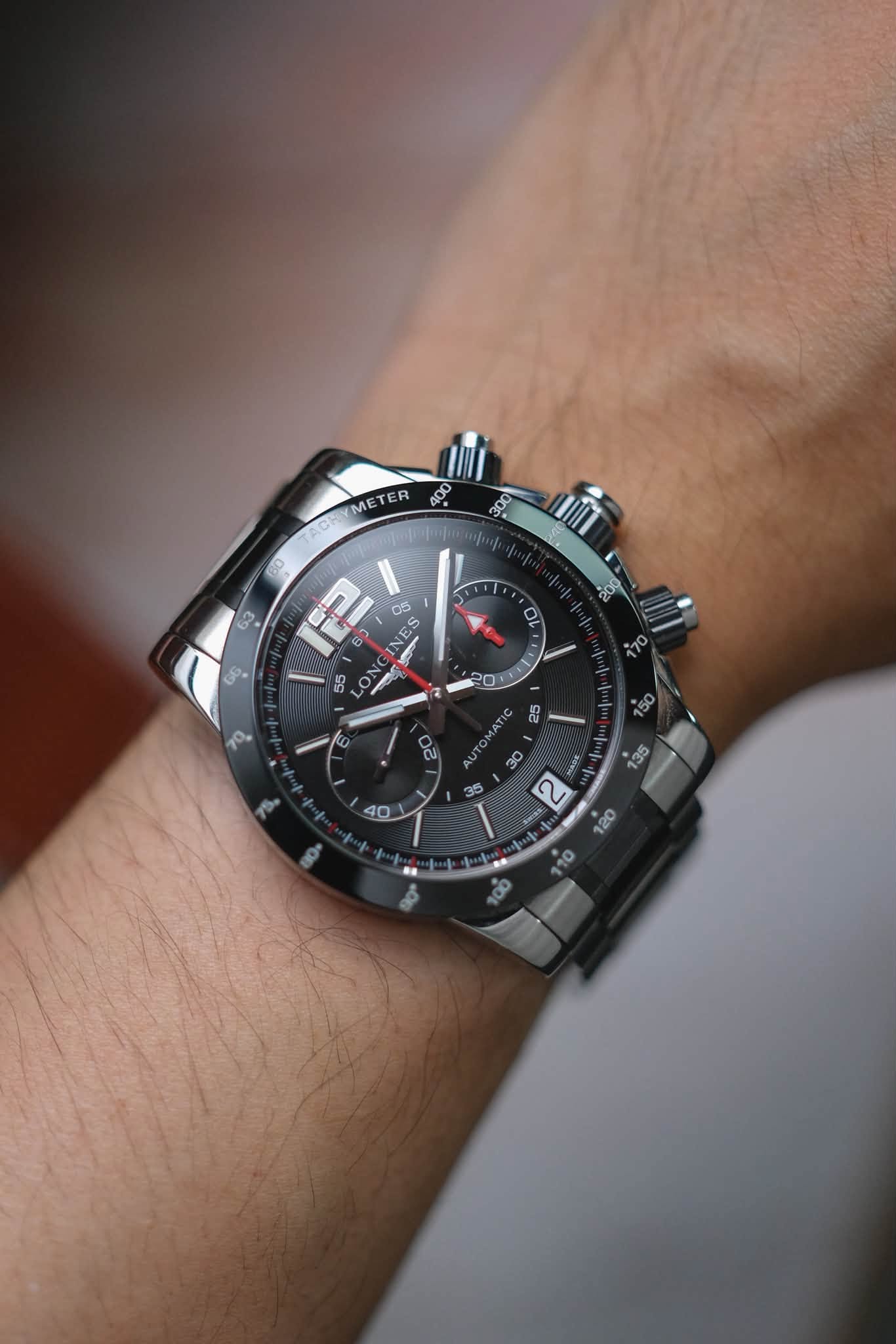 รับซื้อนาฬิกา Longines Admiral Chronograph Ref. L3.667.4.56