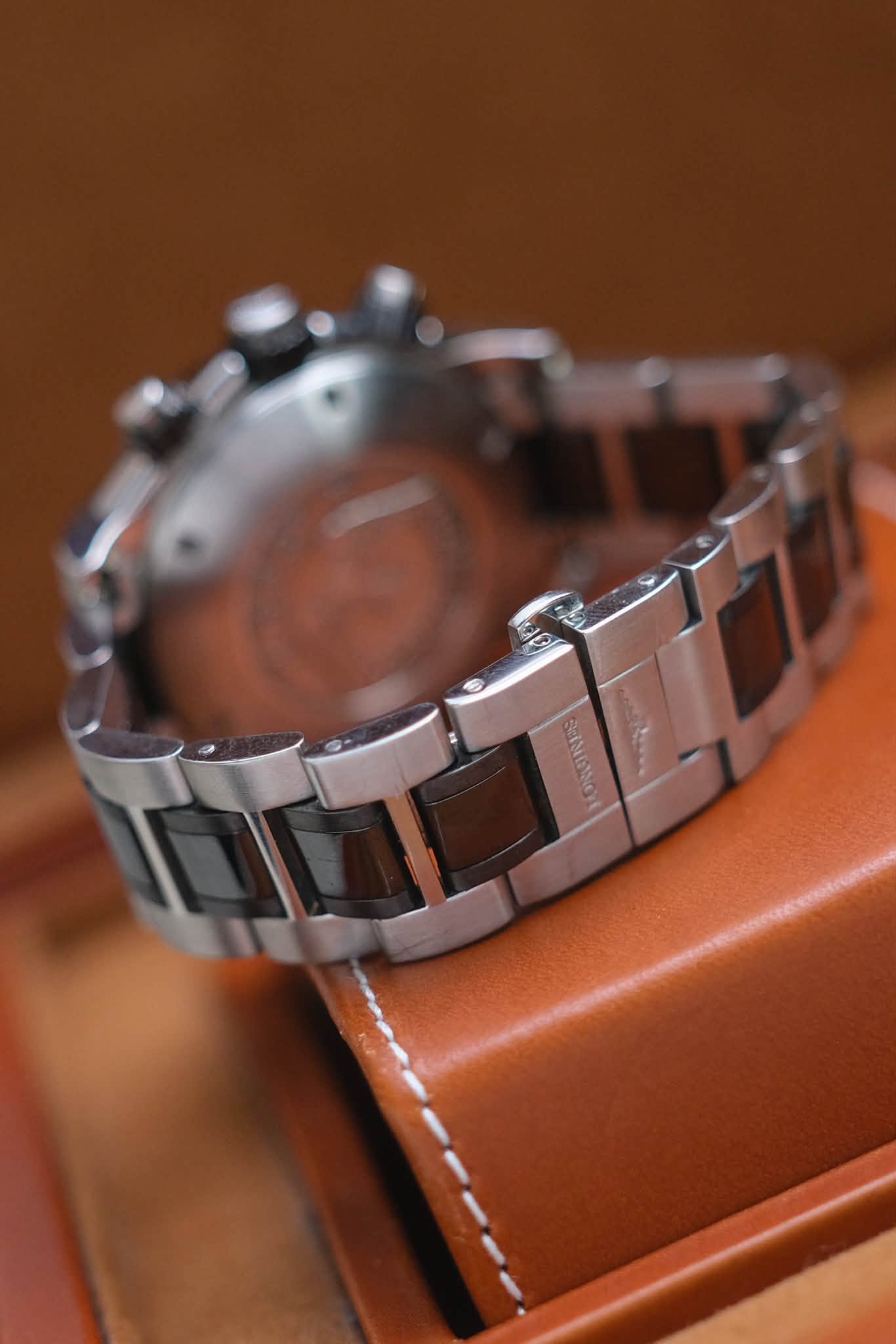 ขายนาฬิกา Longines Admiral Chronograph Ref. L3.667.4.56