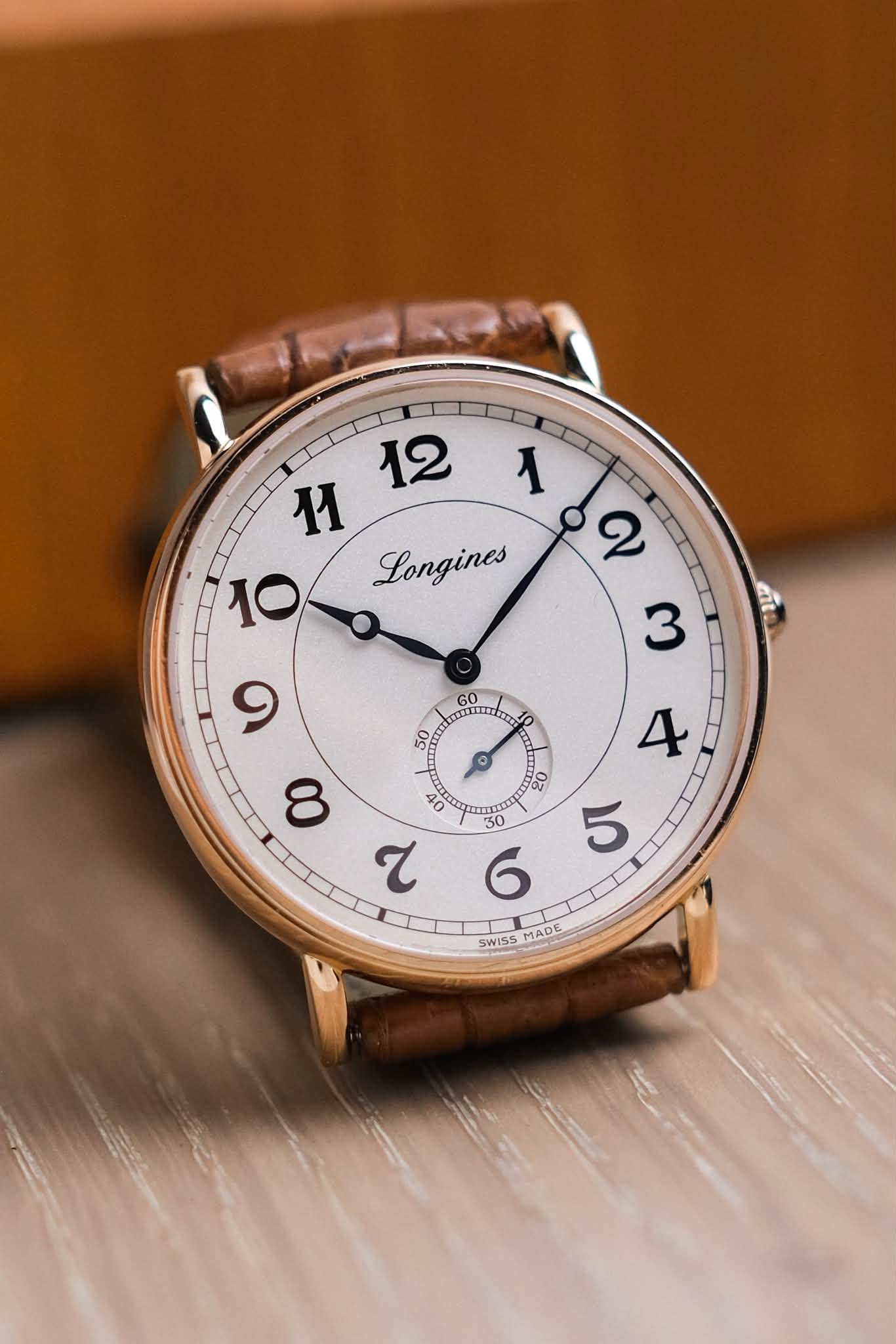 Longines Présence Heritage 18K Pink Gold L4.785.8.73 (1)