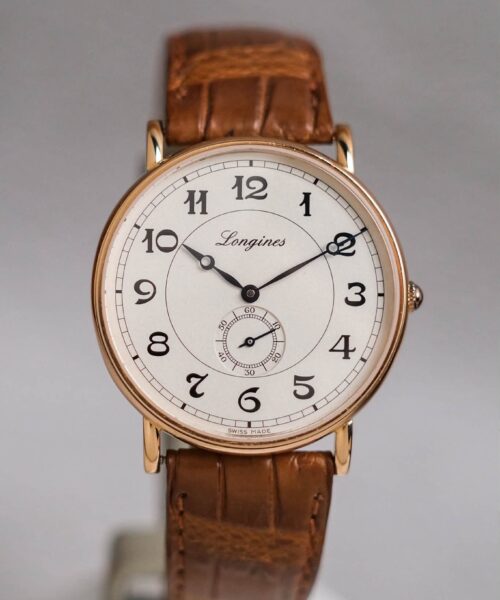 Longines Présence Heritage 18K Pink Gold L4.785.8.73.2
