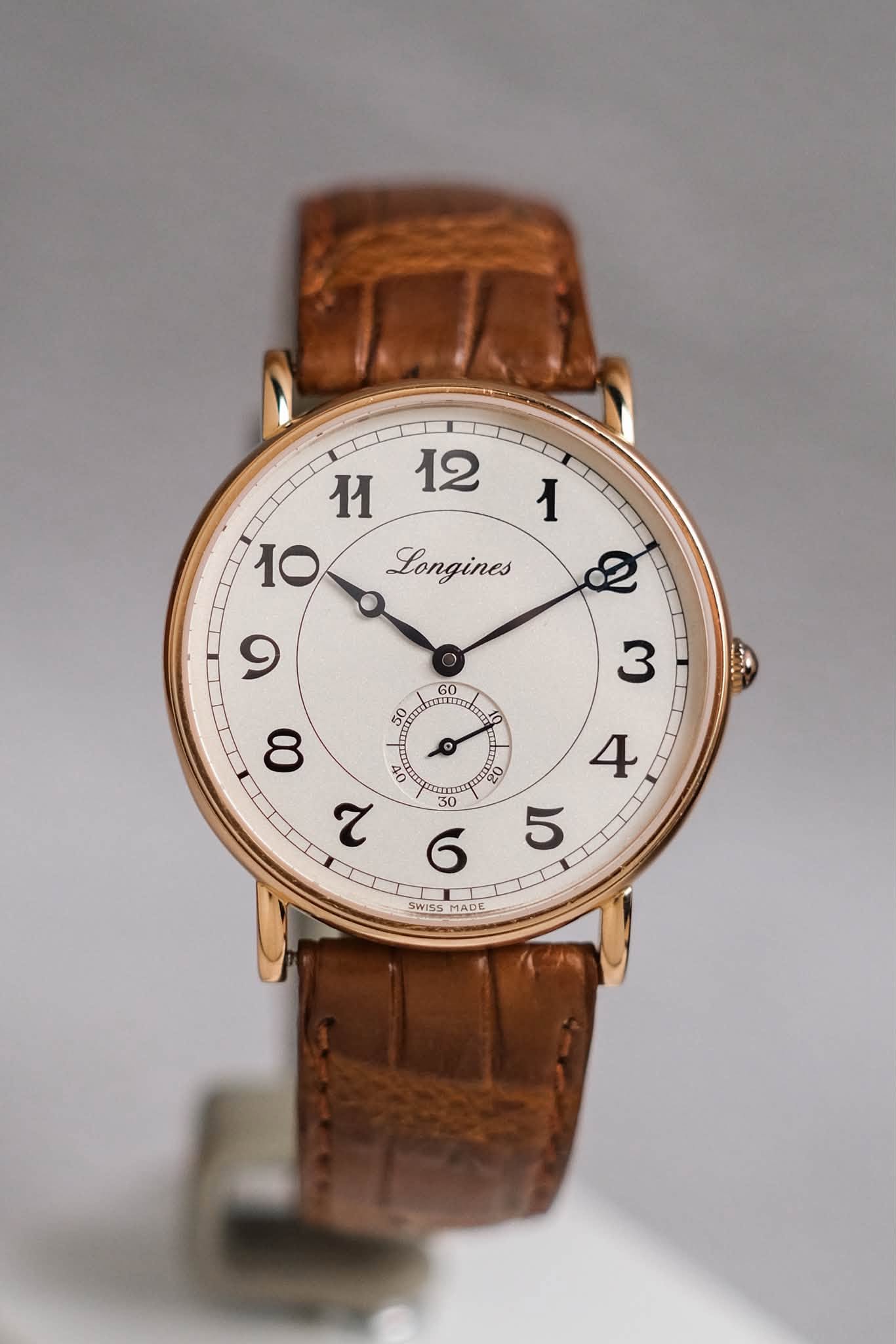 Longines Présence Heritage 18K Pink Gold L4.785.8.73 (3)
