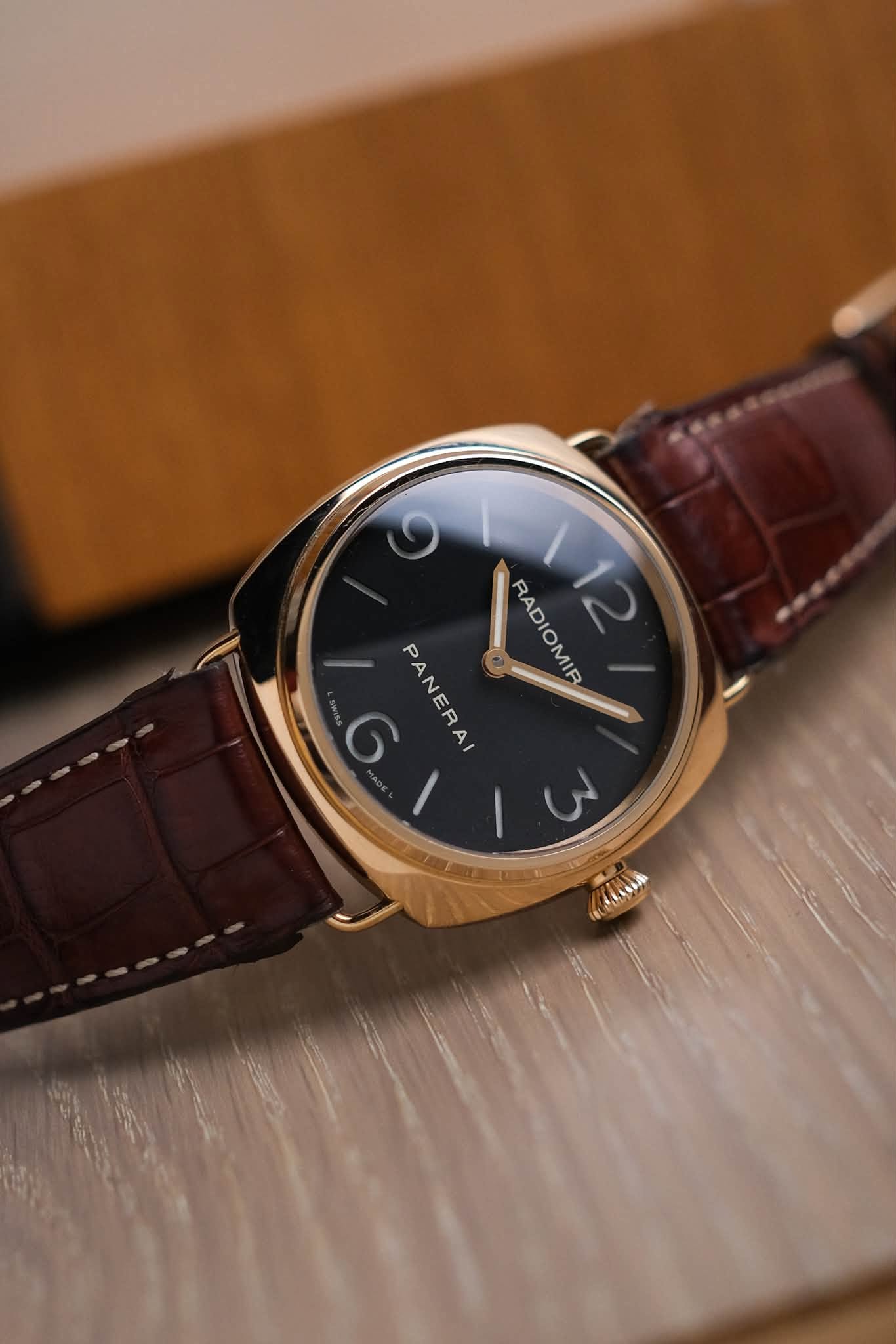 ร้านนาฬิกา Panerai Radiomir Base 18K Rose Gold PAM00231