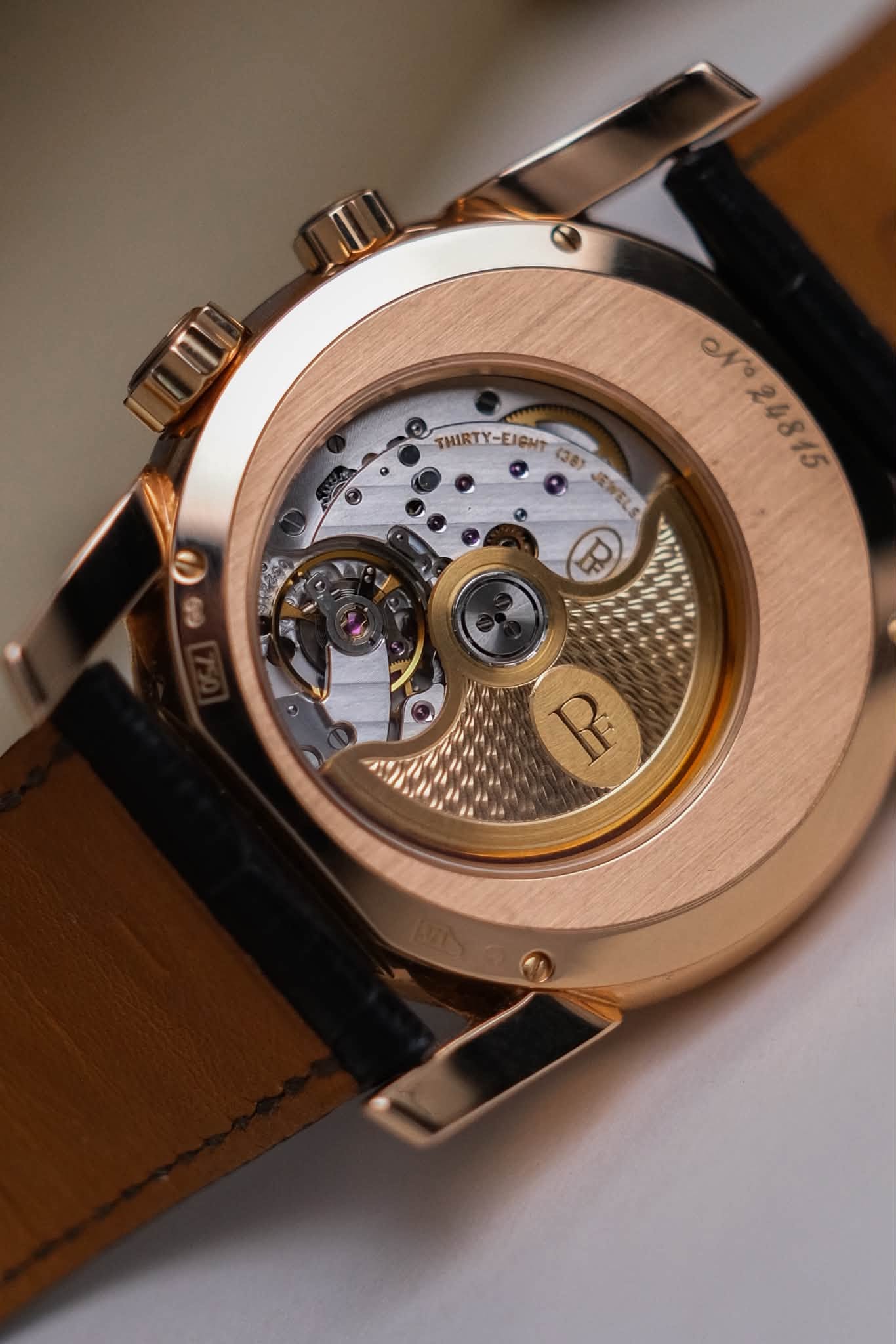 รับซื้อนาฬิกา Parmigiani Fleurier Tonda Hémisphères 18K Rose Gold PF600217-01
