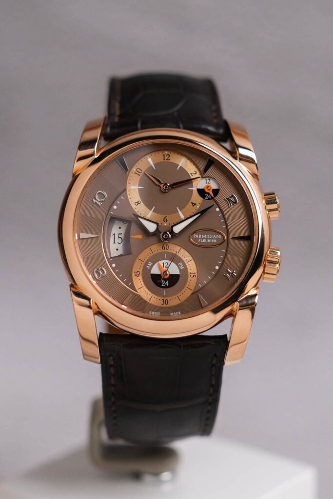 นาฬิกา Parmigiani Fleurier Tonda Hémisphères 18K Rose Gold PF600217-01