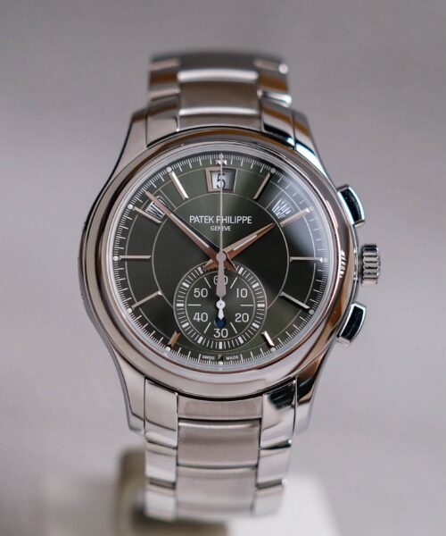 รับซื้อนาฬิกา Patek Philippe Annual Calendar Chronograph Stainless Steel 59051A-001