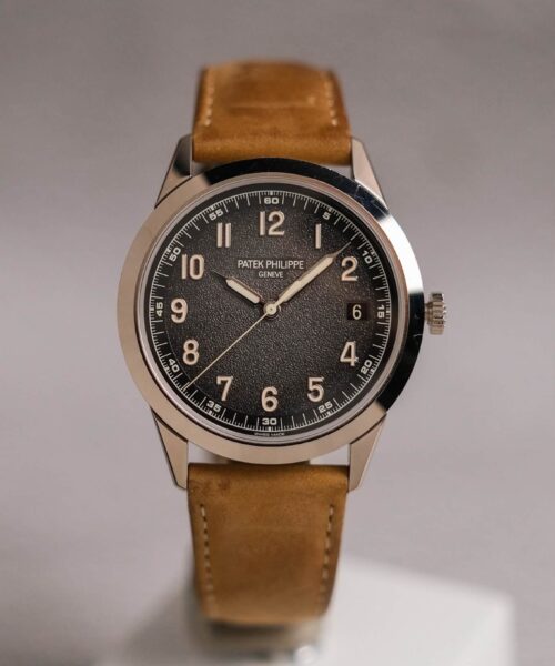 Patek Philippe Calatrava 18K White Gold Charcoal Grey 5226G-001
