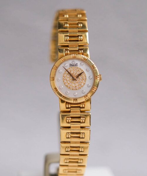 ร้านนาฬิกา Piaget Dancer Lady 18K Yellow Gold Mother of Pearl Diamond 80563 K81