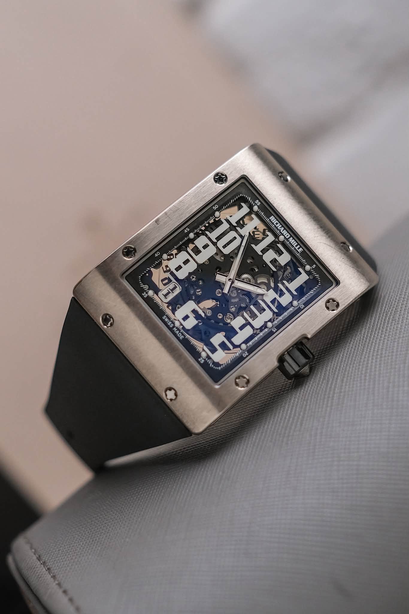 Richard Mille RM 016 Automatic Extra Flat 18K White Gold RM016-AJ WG (1)