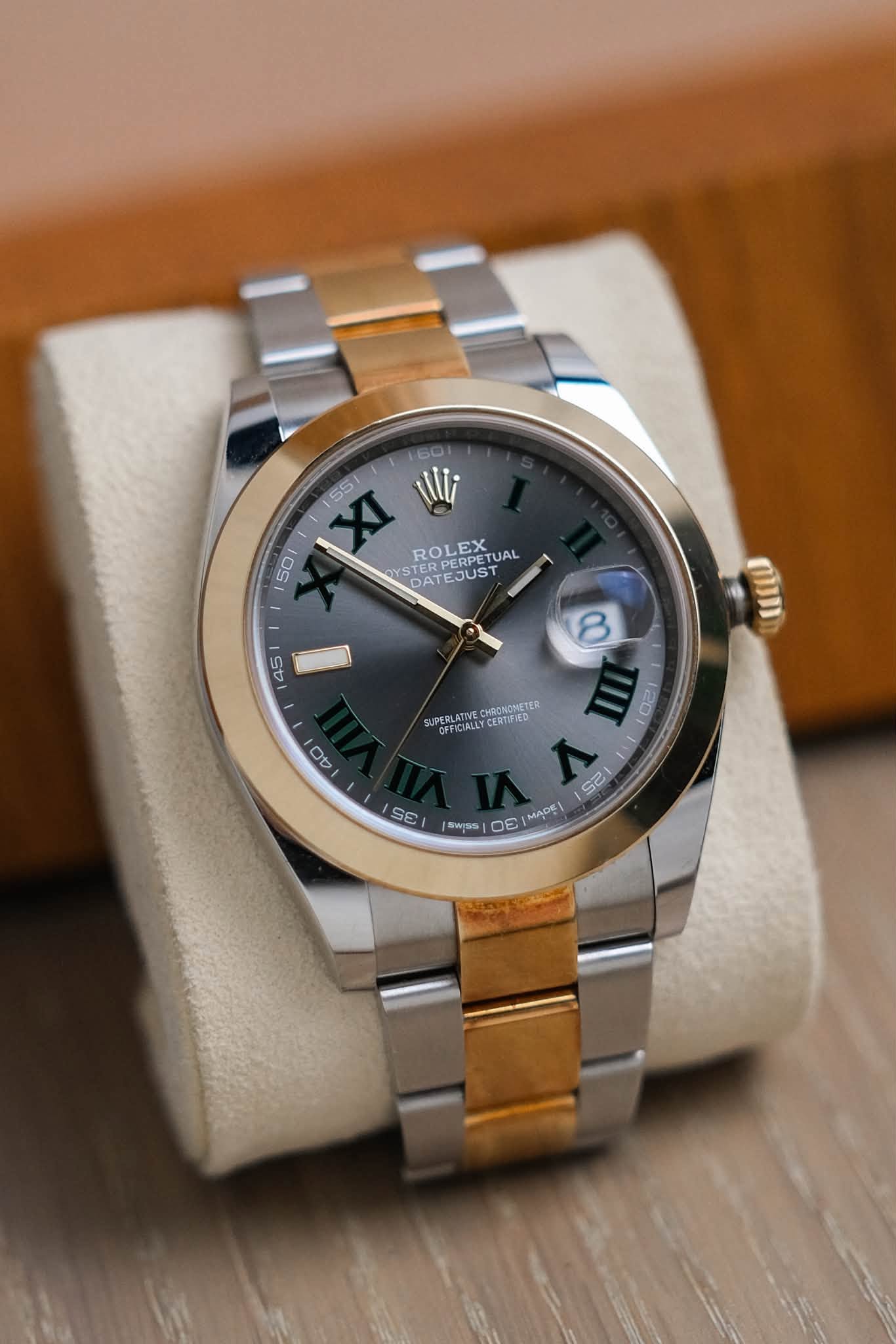Rolex Datejust 41 Wimbledon 2 Tone 126303 (1)