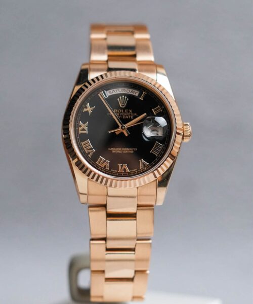 Rolex Day-Date 36 18K Everose Gold 118205