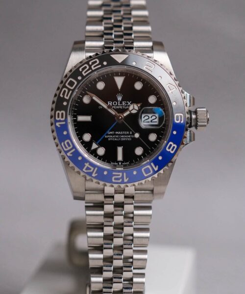 ร้านนาฬิกา Rolex GMT-Master II Batman Jubilee 126710BLNR-0002