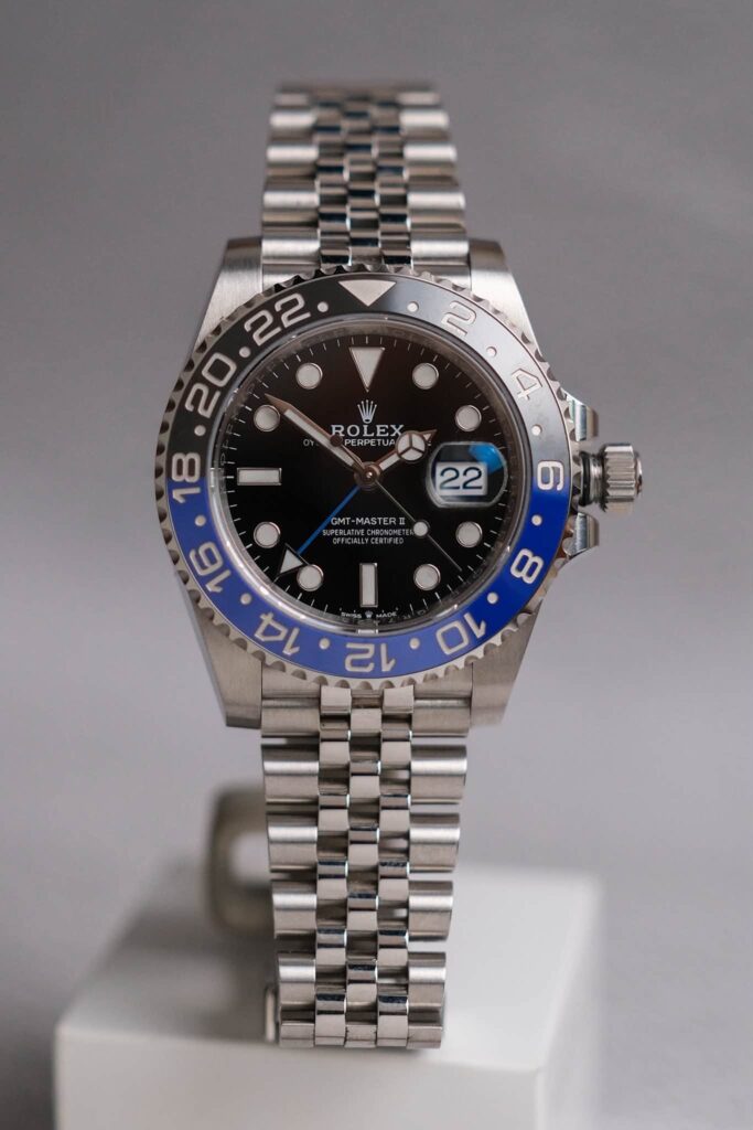 ร้านนาฬิกา Rolex GMT-Master II Batman Jubilee 126710BLNR-0002