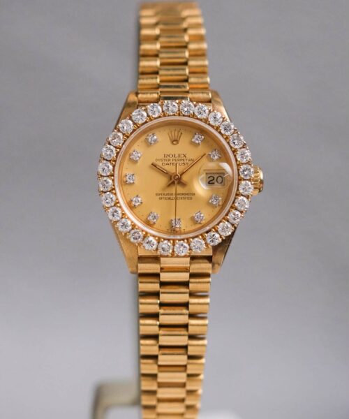 Rolex Lady-Datejust 26 President 18K Yellow Gold Ref. 69178