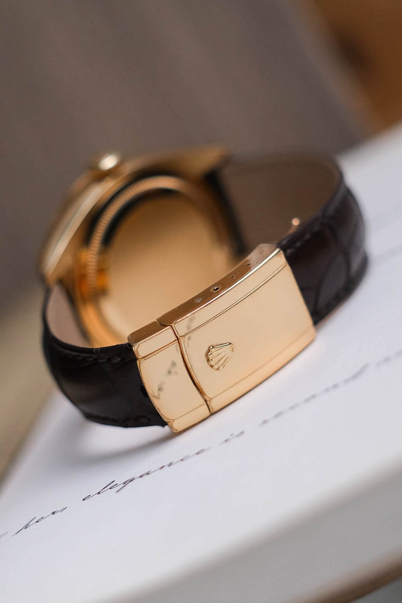 ร้านนาฬิกา Rolex Sky-Dweller 18K Gold 326138
