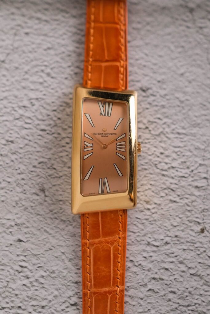 รับซื้อนาฬิกา Vacheron Constantin Asymmetric 18k Rose Gold 25010000R-9122